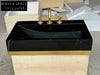Chiara marble black-gold sink marble