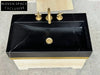 Chiara marble black-gold sink marble