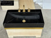 Chiara marble black-gold sink marble