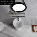 Chic Ceramic Pedestal Basin One-Piece Free Standing Modern Washing Sink
