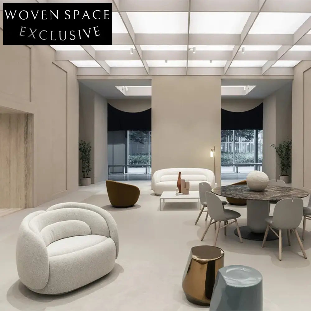 Chic Curved Fabric Modular Sectional Sofa for Flexible Living