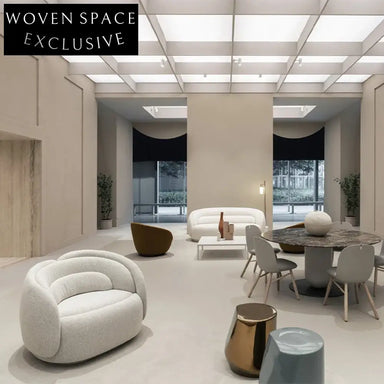 Chic Curved Fabric Modular Sectional Sofa for Flexible Living