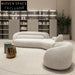 Chic Curved Fabric Modular Sectional Sofa for Flexible Living