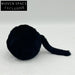 Chic Fur Tadpole Shaped Modern Home Decor Floor Stool for Dressing Room