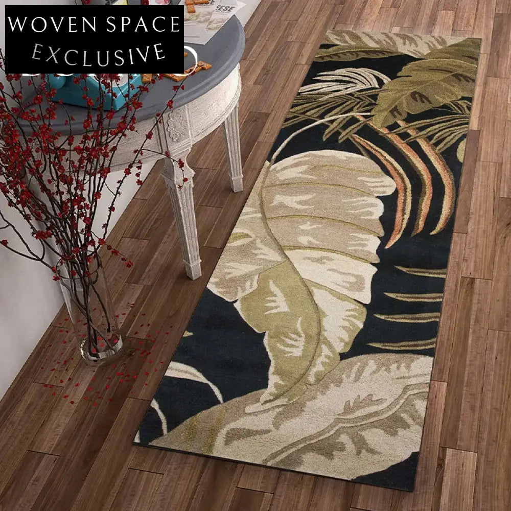 Chic Geometric Folding Area Rug, Modern Washable Stain-Resistant Polyester Fiber Carpet