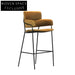 Chic Gold Metal Frame Modern Bar Stools & Dining Chairs for Kitchen