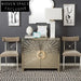 Chic Gold Stainless Steel Velvet Upholstered Modern Dining Room Chair
