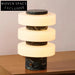 Chic Green Marble LED Table Lamp, Modern Bedroom Hotel Home Lighting