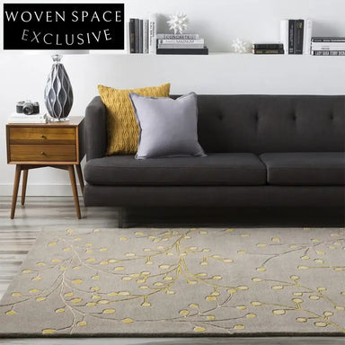 Chic Handmade Cream Geometric Area Rug for Modern Living Spaces