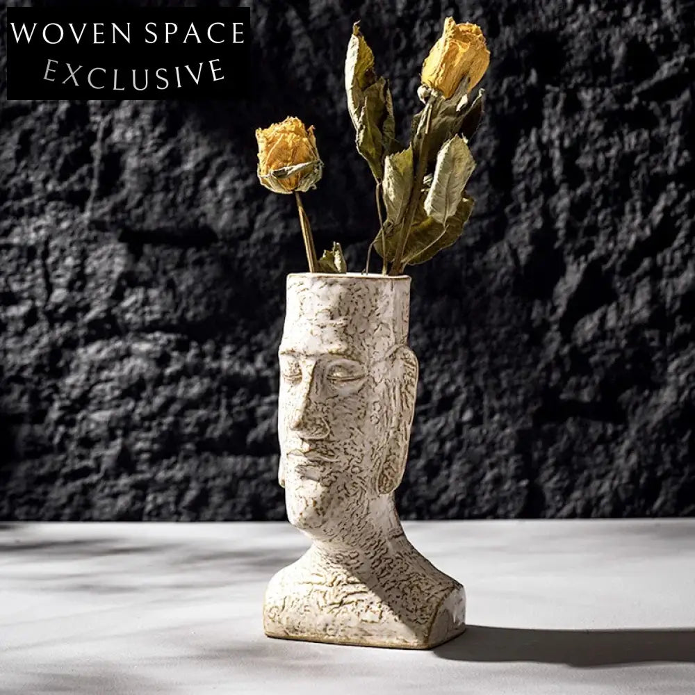 Chic Handmade Nordic Ceramic Flower Vase for Modern Elegant Home Decor