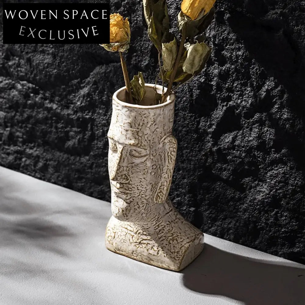 Chic Handmade Nordic Ceramic Flower Vase for Modern Elegant Home Decor