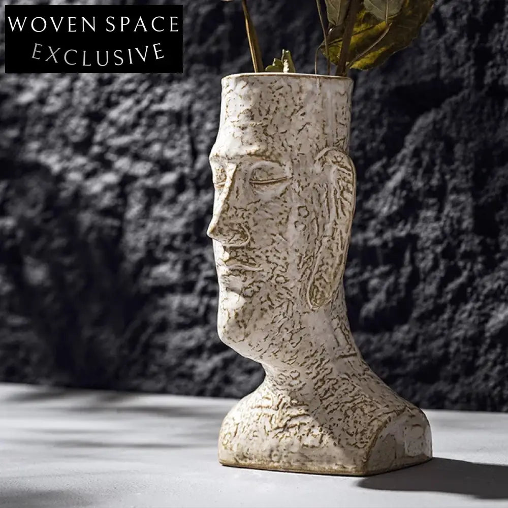 Chic Handmade Nordic Ceramic Flower Vase for Modern Elegant Home Decor