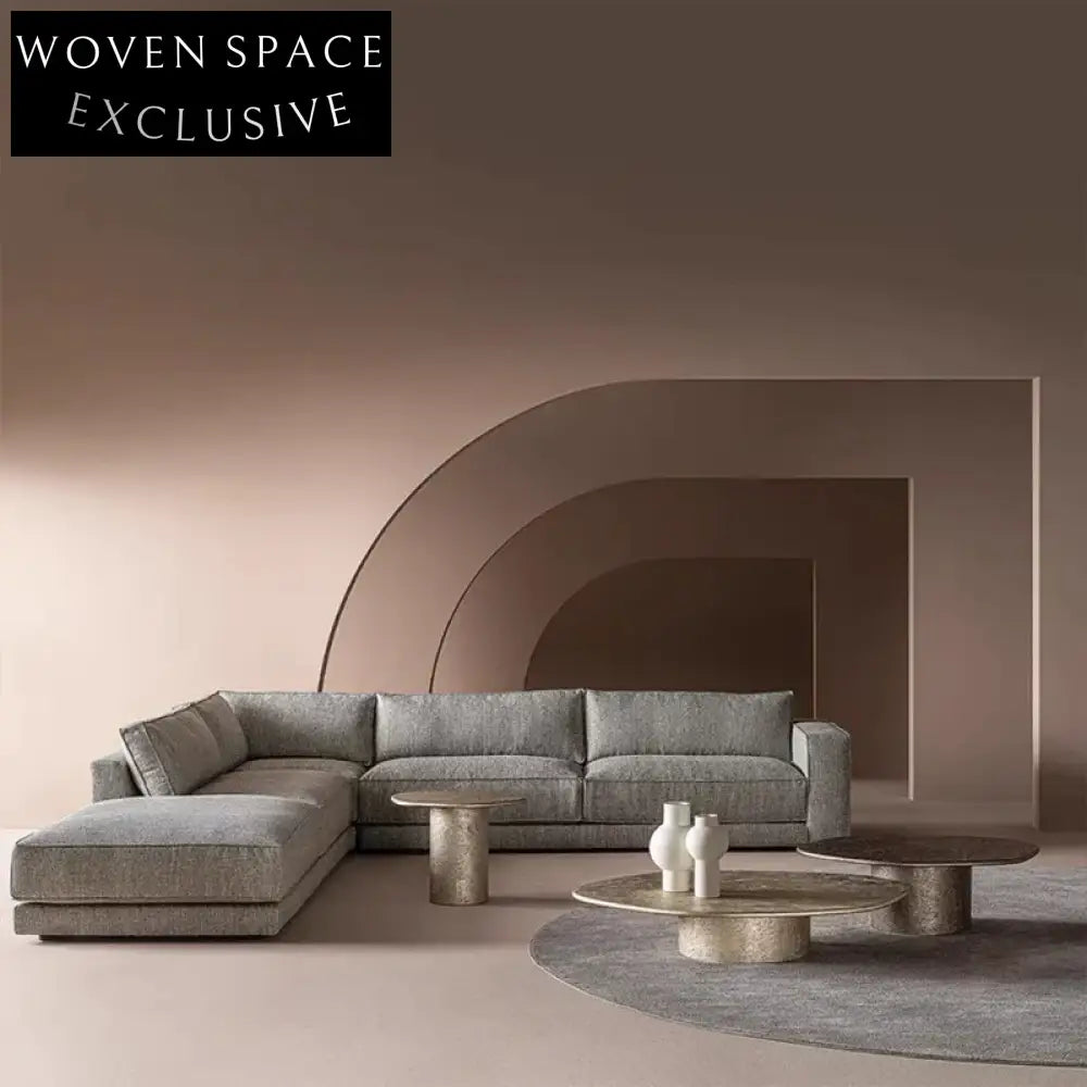 Chic Irregular Fiberglass Coffee Table, Modern Living Room Centerpiece Design