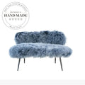 Chic Italian Greta Lounge Chair for Hotel Lobby & Modern Office Seating