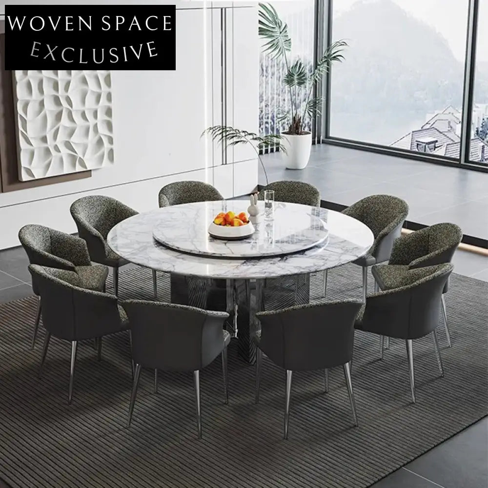 Chic Italian-Inspired Stainless Steel Frame Fabric Armrest Restaurant Dining Chair