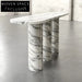 Chic Italian Minimalist Marble Console Table for Hallway & Living Room