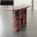 Chic Italian Minimalist Marble Console Table for Hallway & Living Room