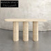 Chic Italian Minimalist Marble Console Table for Hallway & Living Room