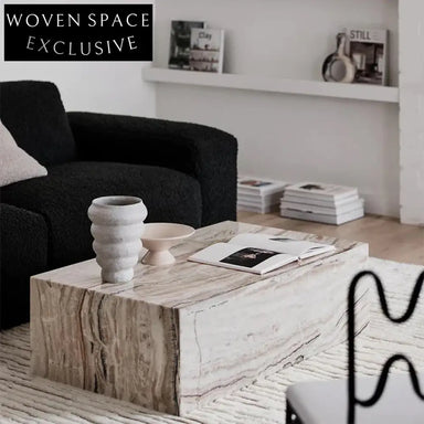 Chic Italian White Marble Gold Base Coffee & Side Table Modern Design