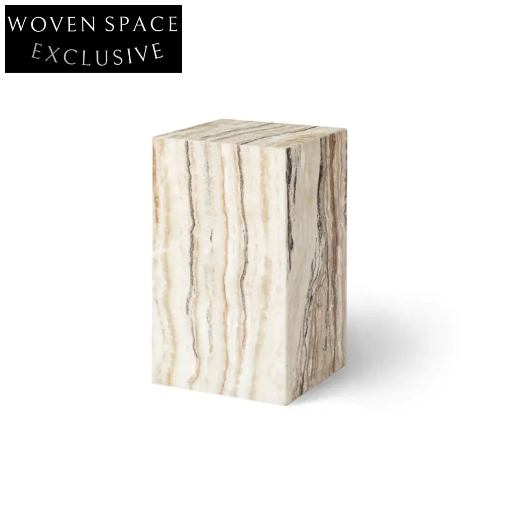 Chic Italian White Marble Gold Base Coffee & Side Table Modern Design