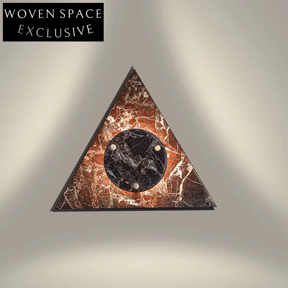 Chic Marble LED Wall Lamp: Modern Home & Hotel Interior Lighting Decor