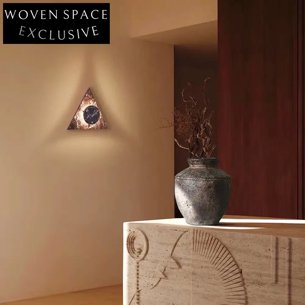 Chic Marble LED Wall Lamp: Modern Home & Hotel Interior Lighting Decor