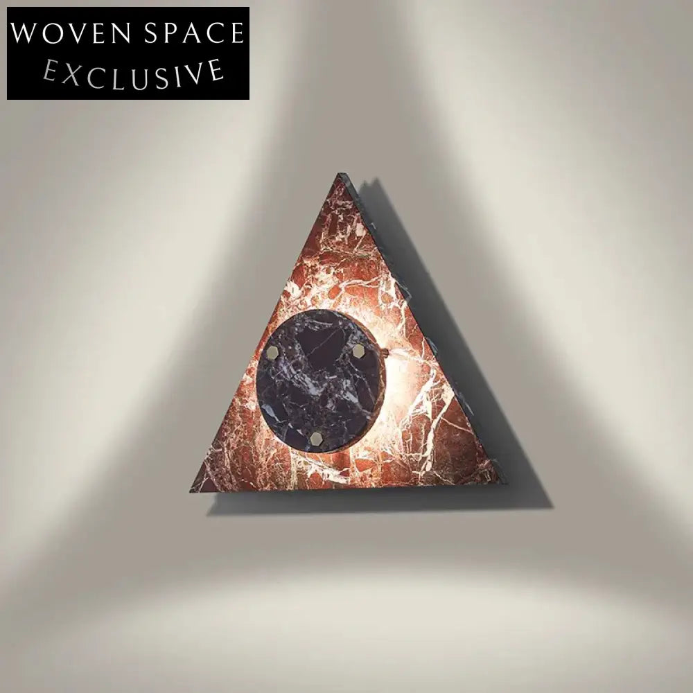 Chic Marble LED Wall Lamp: Modern Home & Hotel Interior Lighting Decor