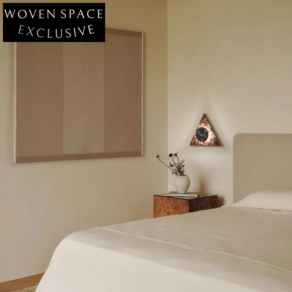 Chic Marble LED Wall Lamp: Modern Home & Hotel Interior Lighting Decor