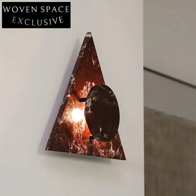 Chic Marble LED Wall Lamp: Modern Home & Hotel Interior Lighting Decor