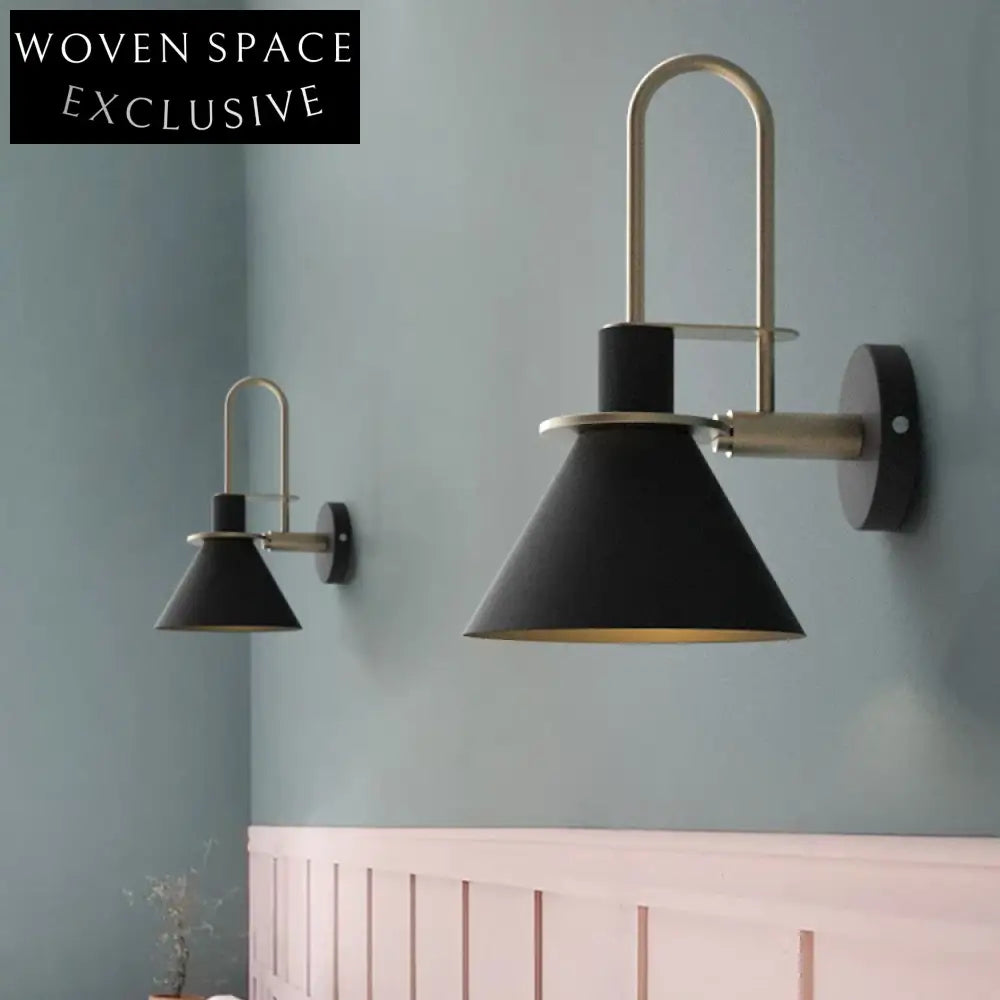 Chic Metal LED Wall Sconce, Modern Antique Indoor Lighting for Home Decor