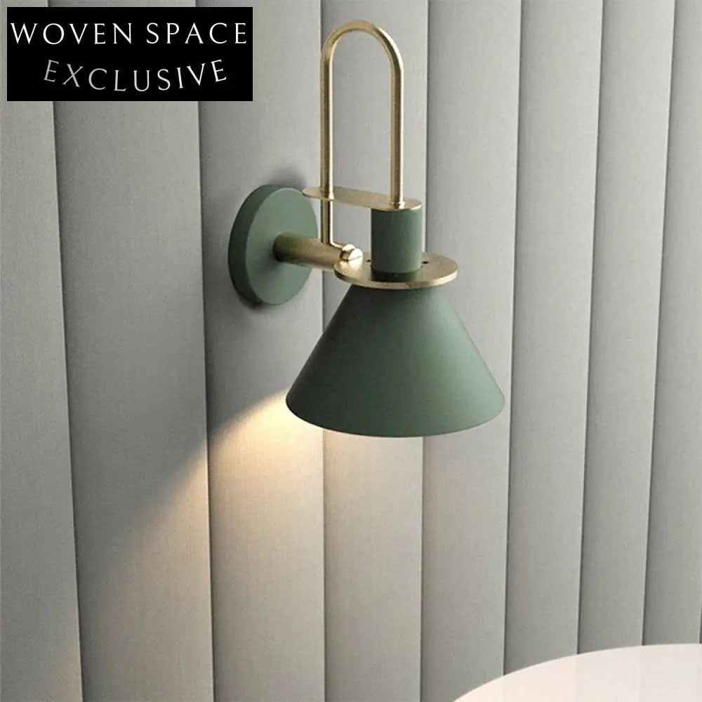 Chic Metal LED Wall Sconce, Modern Antique Indoor Lighting for Home Decor