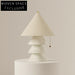 Chic Minimalist Marble Base Decorative Accent Table Lamp for Modern Homes