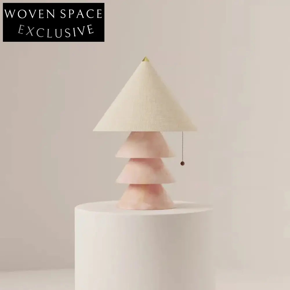 Chic Minimalist Marble Base Decorative Accent Table Lamp for Modern Homes