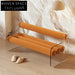 Chic Modern Acrylic Fabric Bed End Bench Stool for Versatile Home Dining