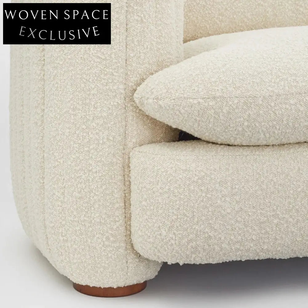 Chic Modern Boucle Sofa, Plush Luxury 3-Seater for Ultimate Living Comfort