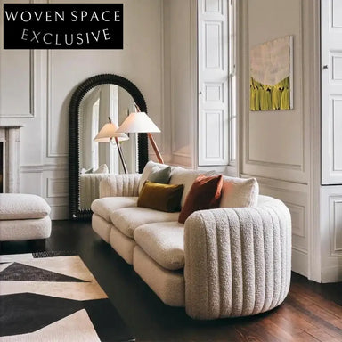 Chic Modern Boucle Sofa, Plush Luxury 3-Seater for Ultimate Living Comfort