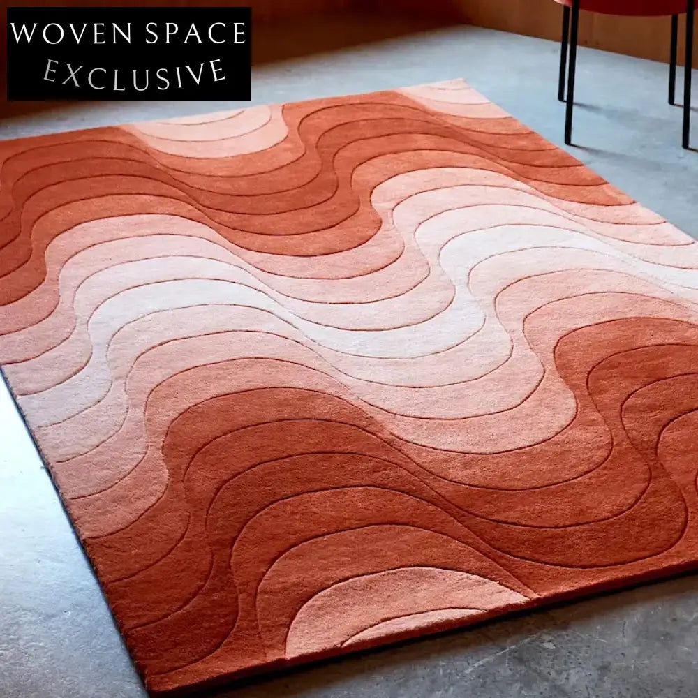 Chic Modern Geometric Polyester Area Rug for Living Room & Bedroom Decor