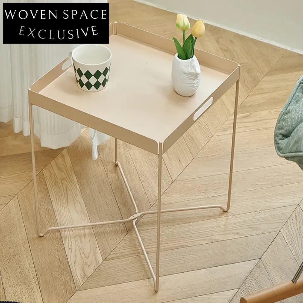 Chic Modern Metal Round Side Coffee Table for Stylish Homes