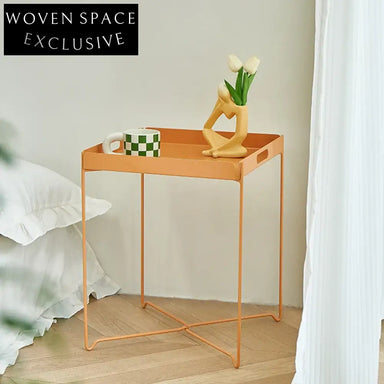 Chic Modern Metal Round Side Coffee Table for Stylish Homes