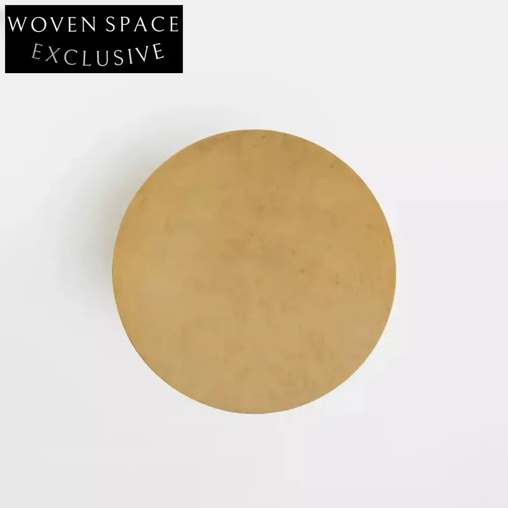 Chic Modern Solid Wood Round Cafe Coffee Table for Restaurant & Home