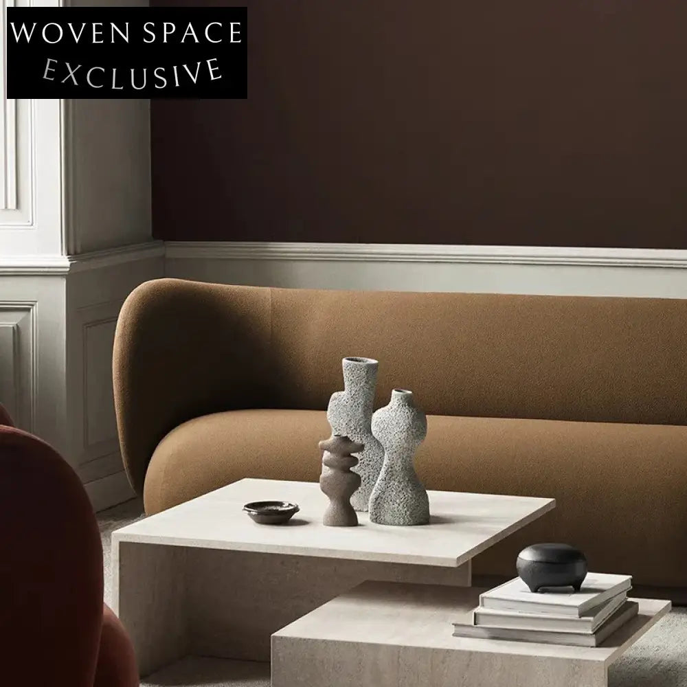 Chic Nordic Ceramic Flower Vase, Antique Style Tabletop Decor for Homes