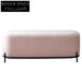 Chic Nordic Modern Upholstered Living Room Ottoman Bench, Sofa, Stool