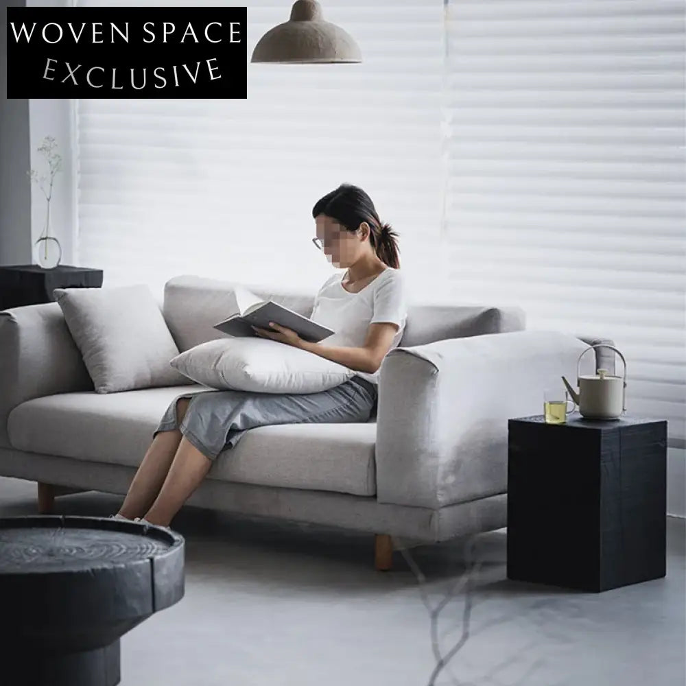 Chic Nordic Pinewood Round Accent Table, Versatile Modern Side Table