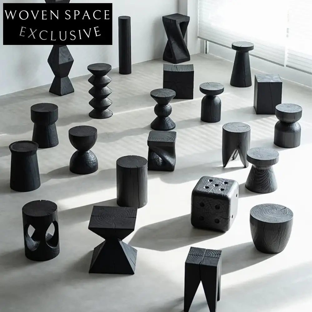 Chic Nordic Pinewood Round Accent Table, Versatile Modern Side Table