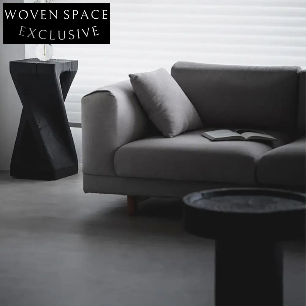 Chic Nordic Pinewood Round Accent Table, Versatile Modern Side Table