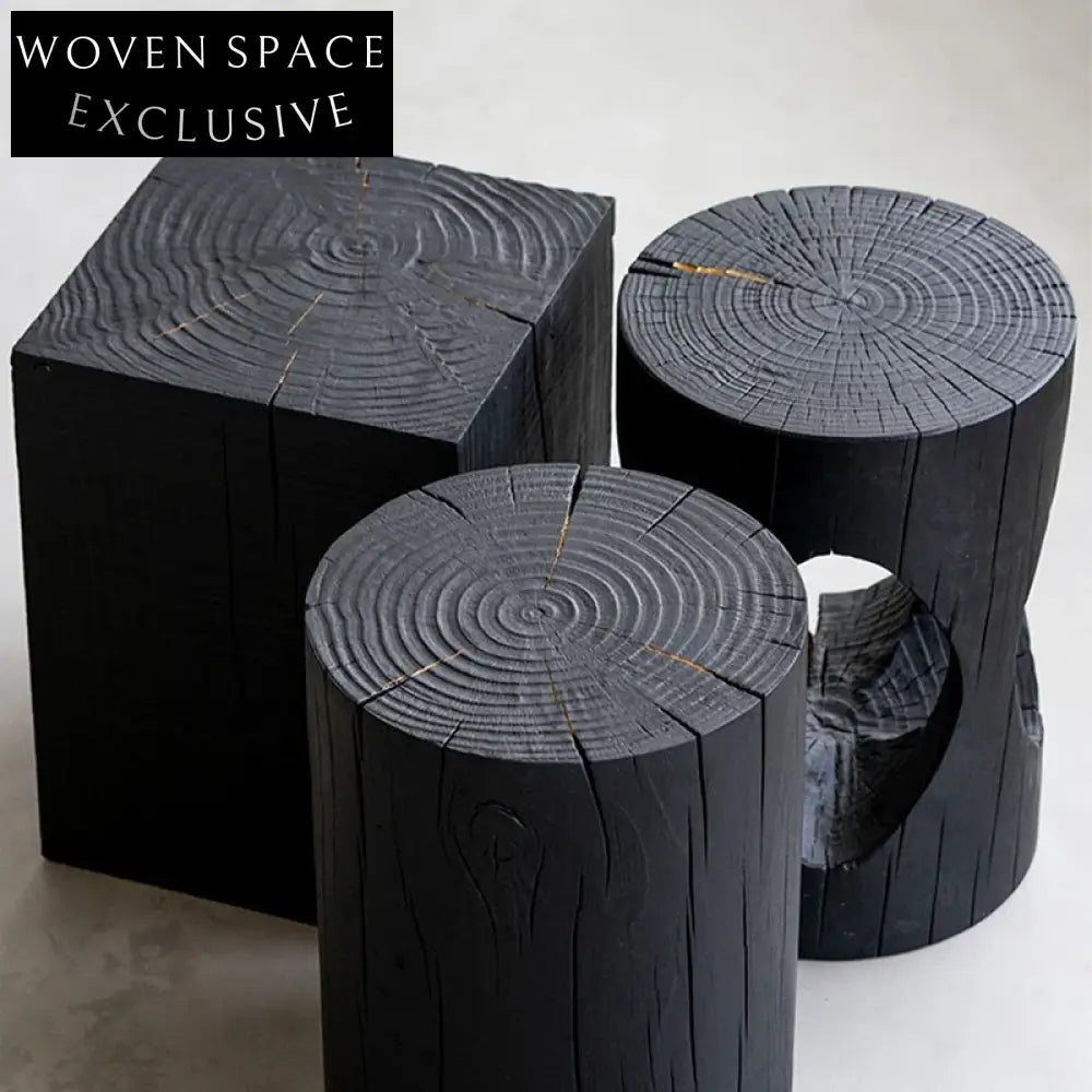 Chic Nordic Pinewood Round Accent Table, Versatile Modern Side Table