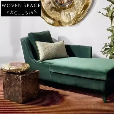 Chic Round Green Marble Top Coffee Table with Golden Metal Base