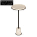 Chic Round Travertine Marble Coffee Table for Modern Living Spaces