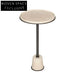 Chic Round Travertine Marble Coffee Table for Modern Living Spaces