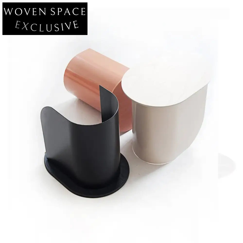 Chic Round Wooden Accent Table for Modern Living & Bedroom Spaces